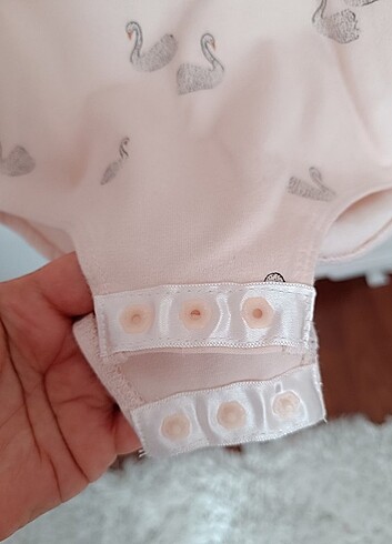 24-36 Ay Beden ten rengi Renk Zara kız çocuk çıtçıtlı badi