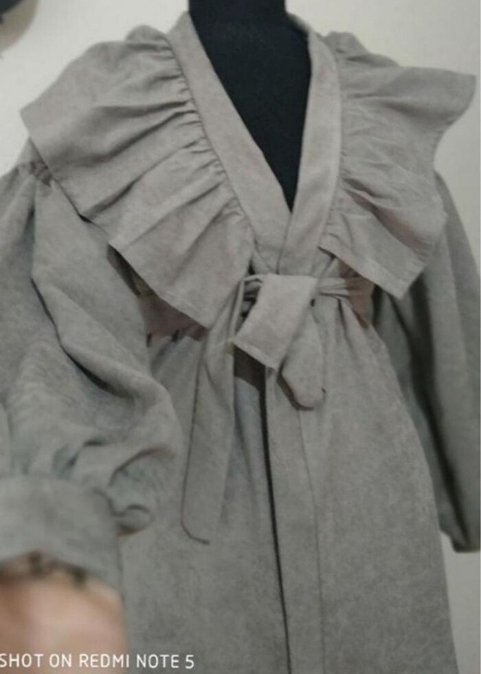 Kuşaklı trençkot - Görsel 2