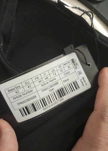 xl Beden Siyah Drapeli Tek Kollu çıtçıtlı Bluz