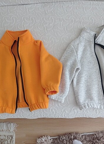 2 yaş çocuk fermuarlı sweet polar