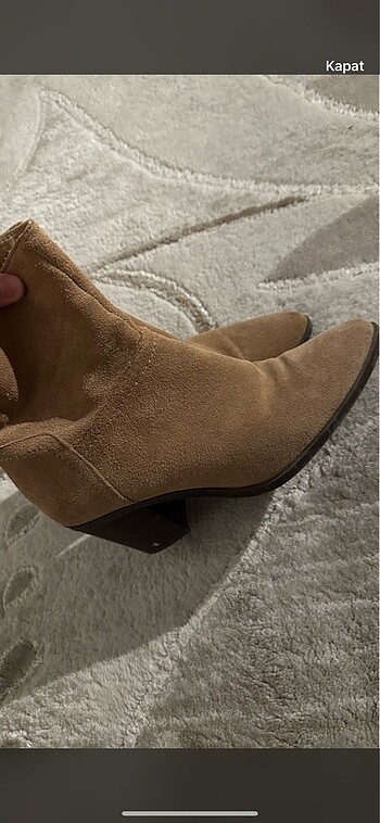 37 Beden camel Renk stradivarius kovboy bot