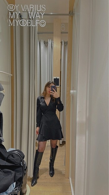 Stradivarius stradivarius saten elbise kuşağı yok
