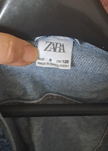 Düğmeli Mavi erkek Denim Ceket - Görsel 3