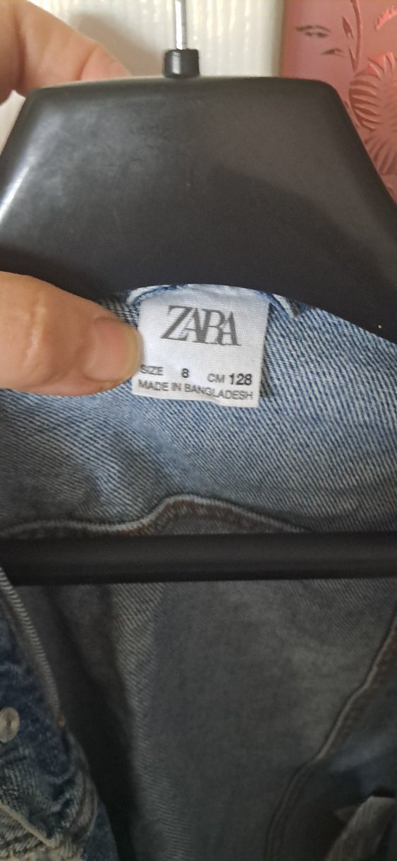 Düğmeli Mavi erkek Denim Ceket - Görsel 3