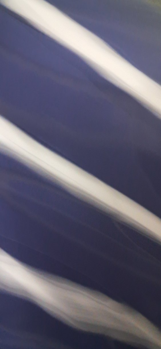 Lacivert Çizgili Kısa Kollu Kadın Gömlek - Görsel 3