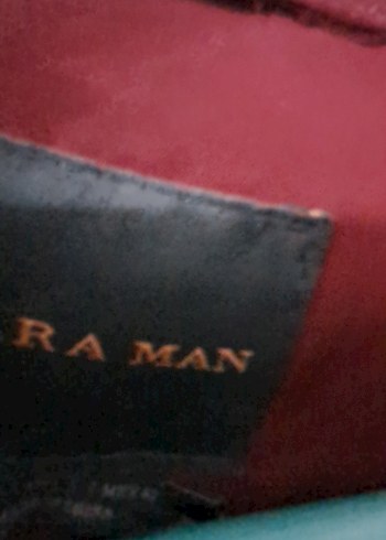 Bordo Düğmeli erkek Kışlık Mont - Görsel 7