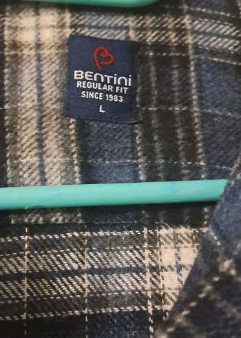 Gri Erkek Yün Düğmeli Uzun Kollu Gömlek  oduncu - Görsel 2