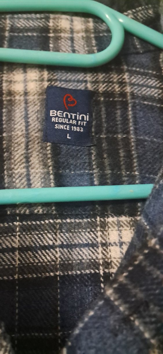 Gri Erkek Yün Düğmeli Uzun Kollu Gömlek  oduncu - Görsel 2