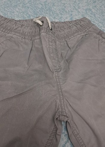Gri Erkek Çocuk lastikliRahat Pantolon - Görsel 2