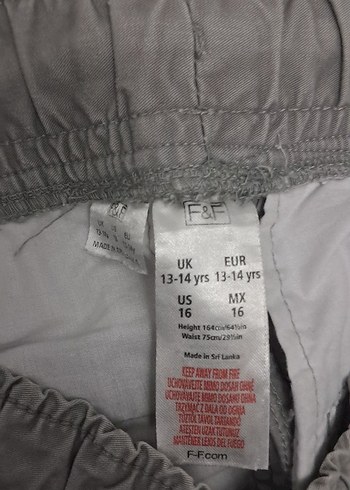 Gri Erkek Çocuk lastikliRahat Pantolon - Görsel 7