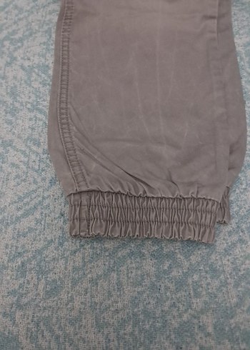 Gri Erkek Çocuk lastikliRahat Pantolon - Görsel 4