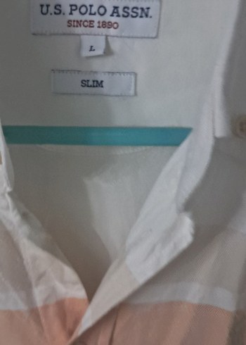 Us poloBeya uzun Kollu Düğmeli Erkek Gömlek - Görsel 6