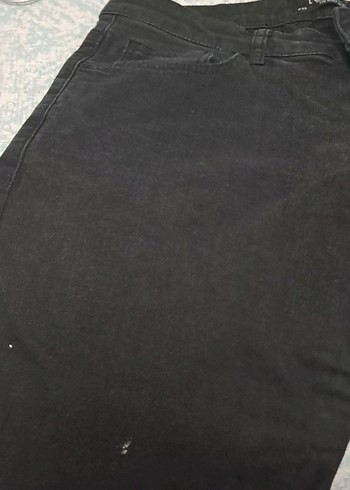 Düğmeli Erkek Kot Pantolon - Görsel 5