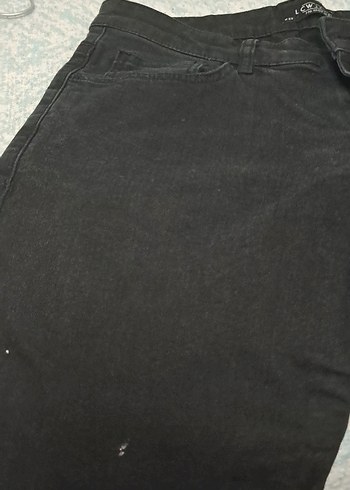 Düğmeli Erkek Kot Pantolon - Görsel 4