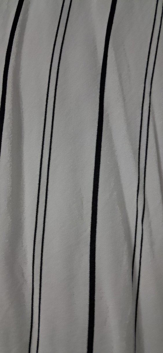 Düğmeli Çizgili erkek Gömlek - Görsel 3