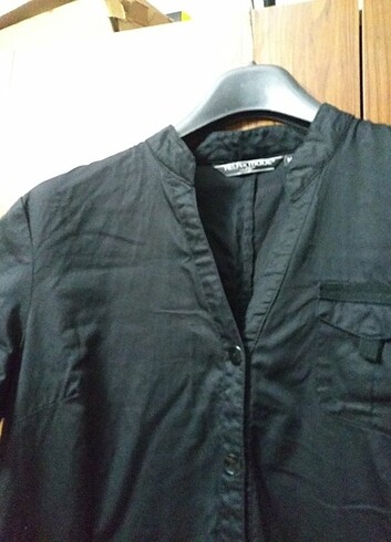 Relax modeKısa kollu siyah elbise - Görsel 3