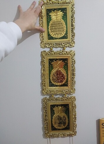Ayetel Kürsi 3'lü tablo