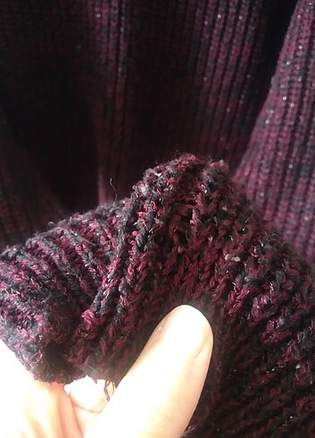 s Beden Collezione Bordo Simli Kazak