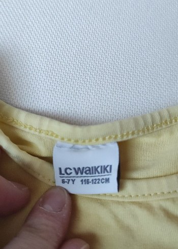 Sarı Uzun Kollu Kız Tişörtü Unicorn Baskılı - Görsel 3