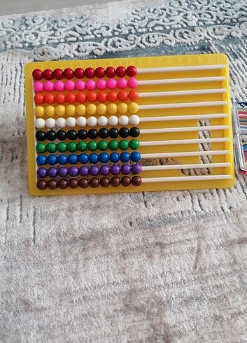 Abaküs ve say seti - Görsel 3