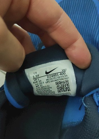 Renkli Mavi spor Ayakkabısı V - Görsel 5