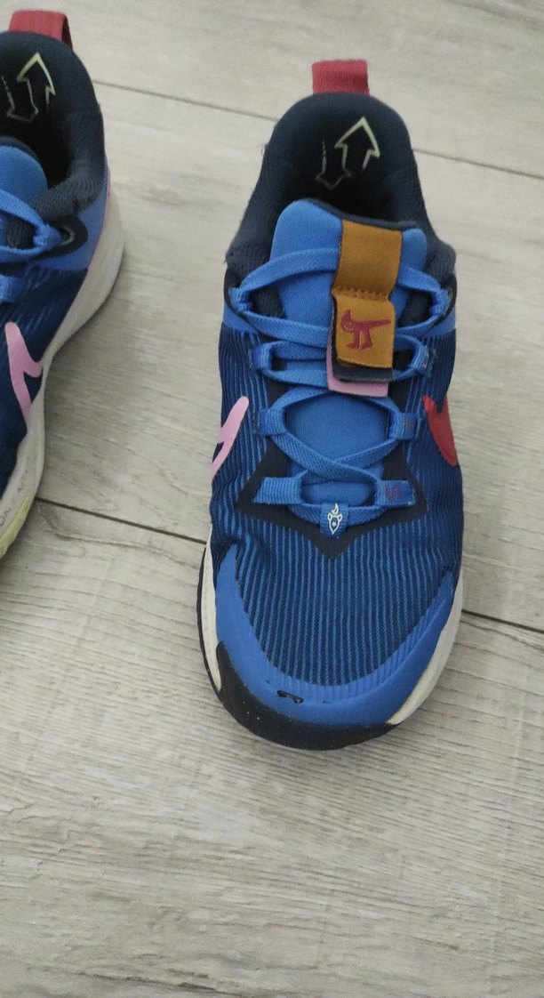 Renkli Mavi spor Ayakkabısı V - Görsel 3