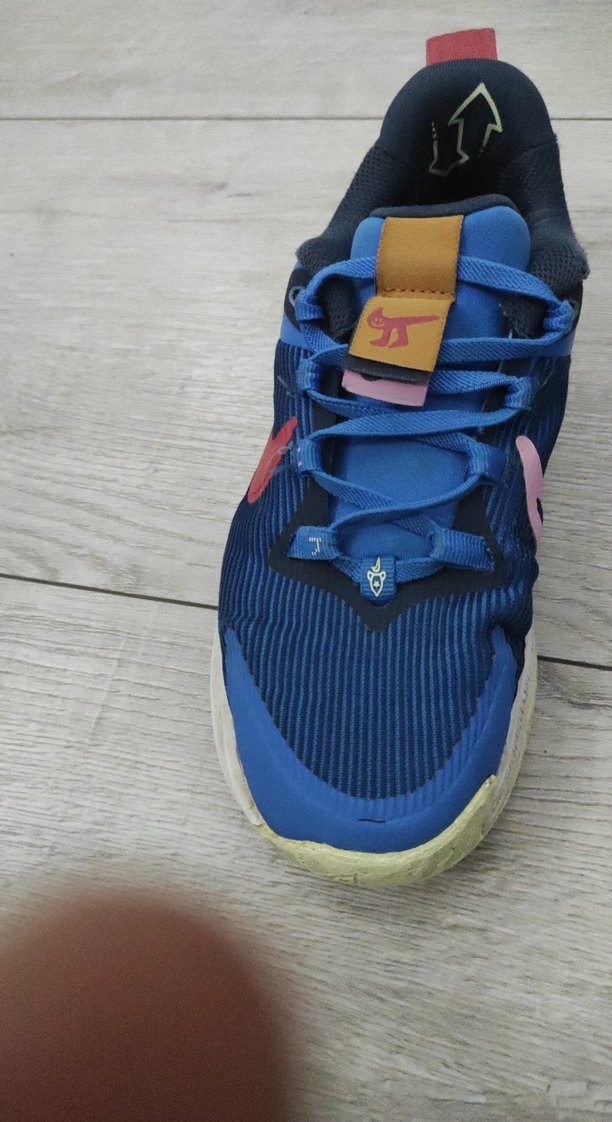 Renkli Mavi spor Ayakkabısı V - Görsel 2