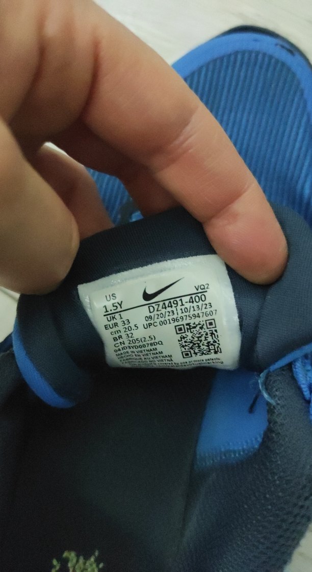 Renkli Mavi spor Ayakkabısı V - Görsel 5