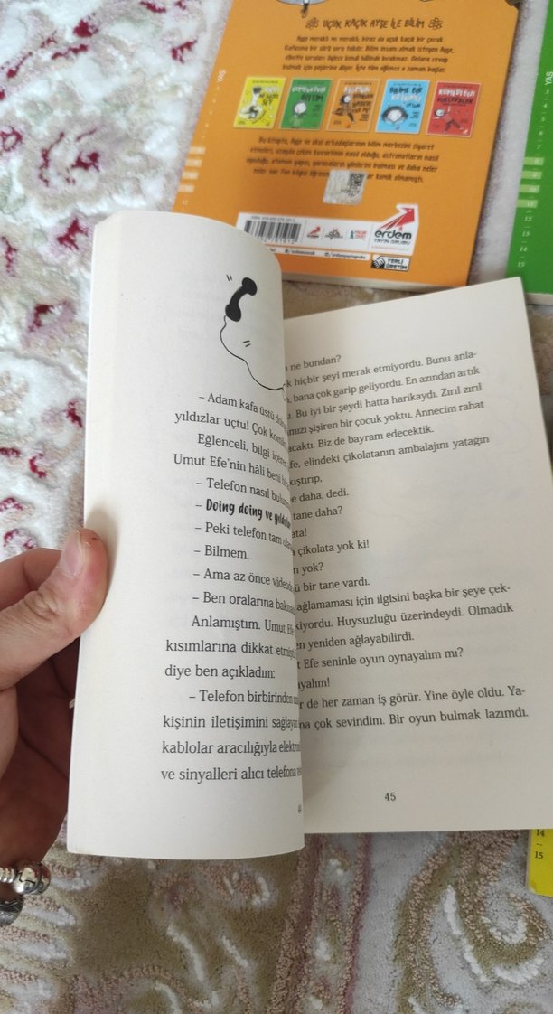 Çocuklar için Bilim ve Komedi Kitapları Seti - Görsel 4