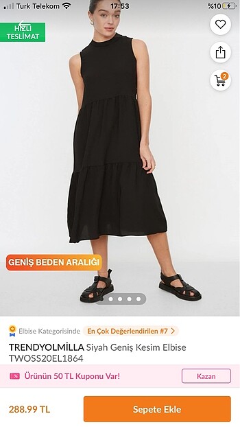 Trendyol günlük elbise