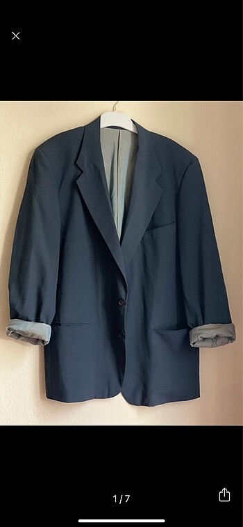 Gri blazer ceket