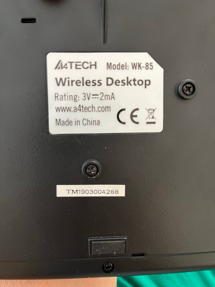 A4tech Kablosuz Klavye ve Mouse Seti - Görsel 3