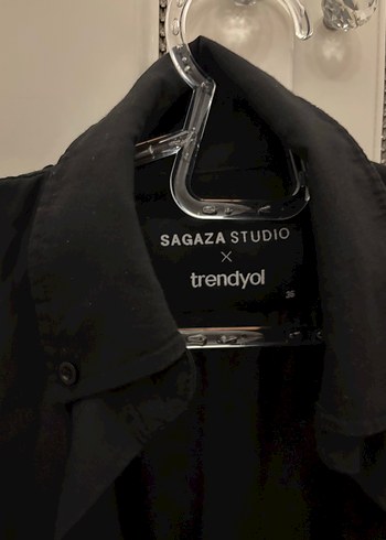 Siyah Sagaza Ceket - Görsel 3