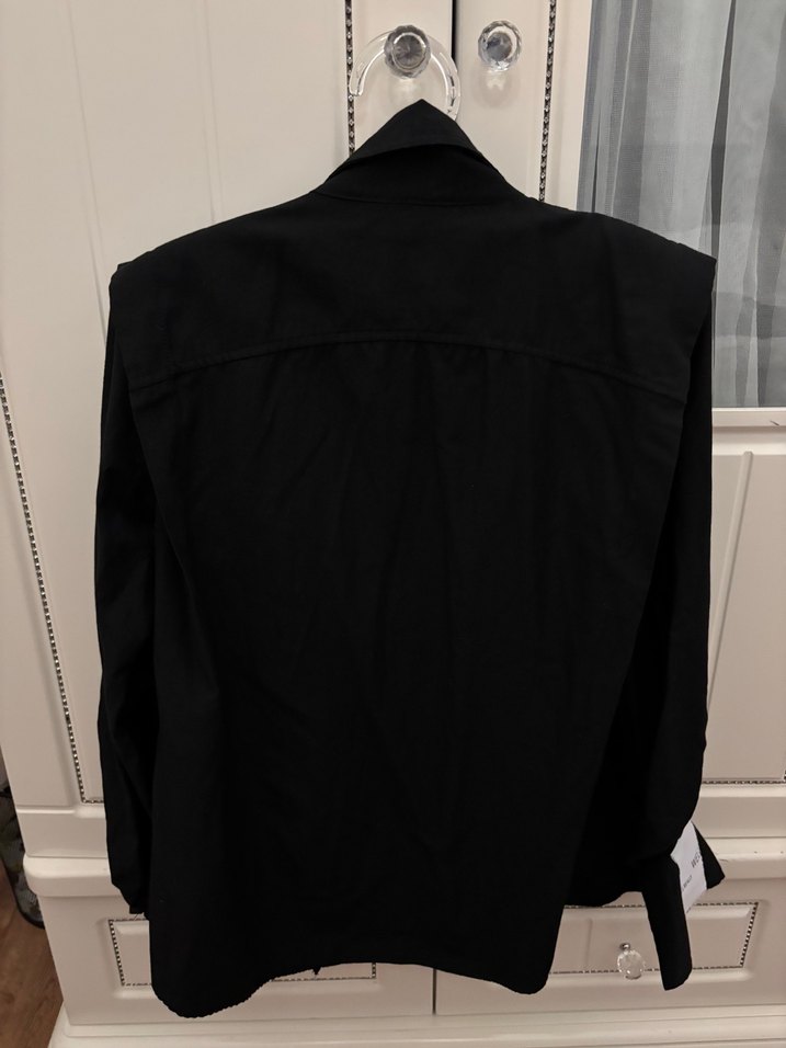 Siyah Sagaza Ceket - Görsel 5