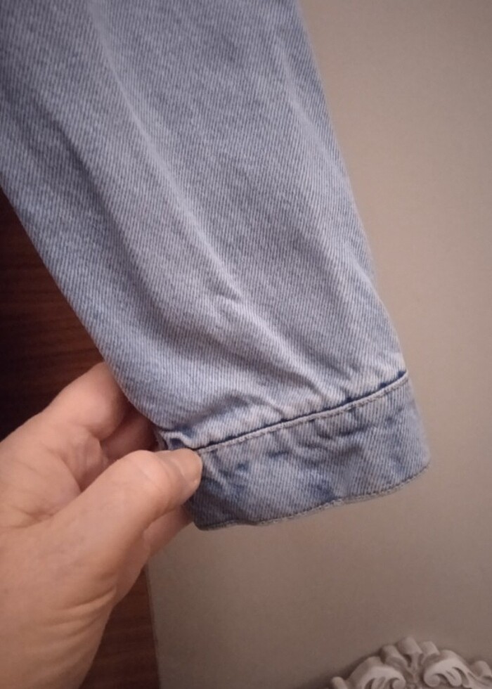 Kadın kot Ceket - Görsel 3