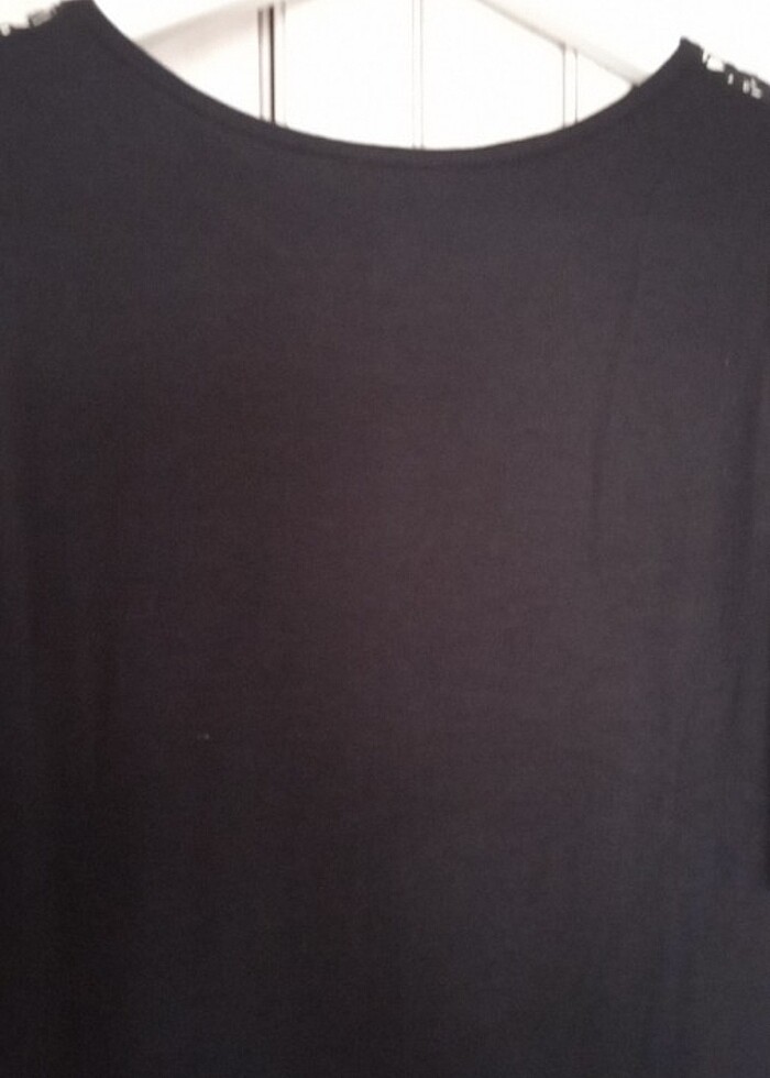 Kadın Dantel karışımı Viskon Penye Elbise  - Görsel 4