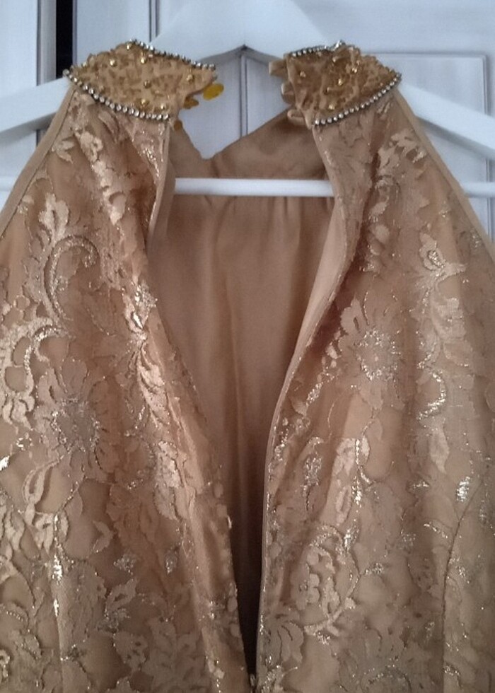 Kadın Dantel Abiye Özel Dikim - Görsel 5