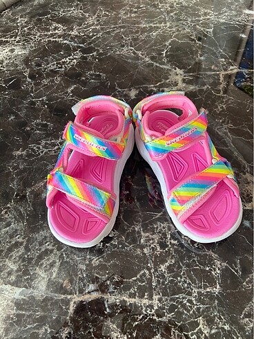 Skechers kız çocuk ışıklı sandalet