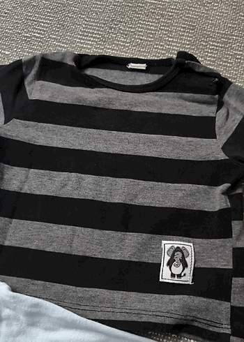 Uzun Kollu Erkek Bebek Baskılı Hastane Kıyafeti - Görsel 3