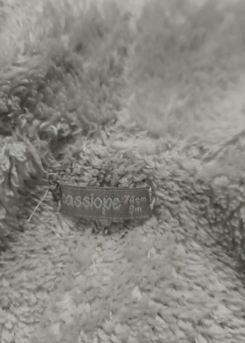 Gri Erkek Bebek Örgü Tulum mavi - Görsel 3