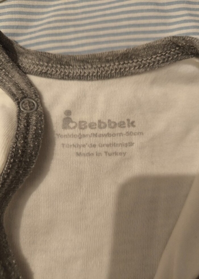 Bebek hastane çıkışı alt üst takım yelekli 4 parça takım - Görsel 3