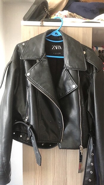 Zara Zara biker deri ceket