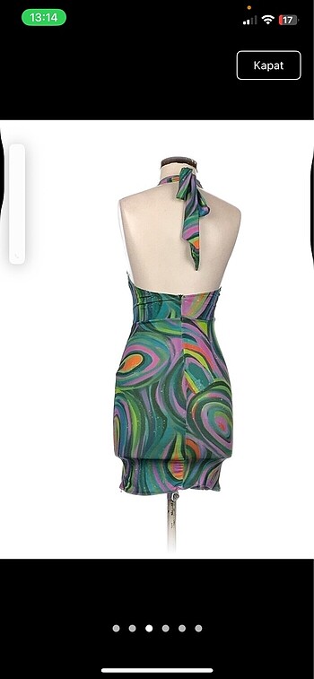 xs Beden Mini elbise