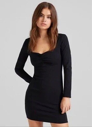 Bershka Elbise
