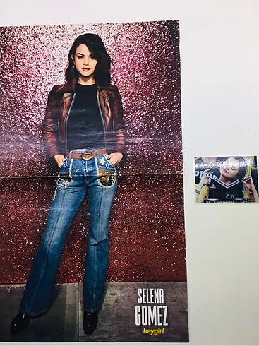 selena gomez poster ayraç
