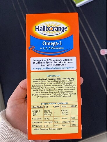 Beden Omega 3 vitamin