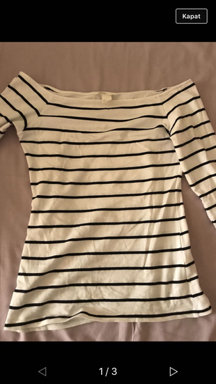 H&M omuz acik ust