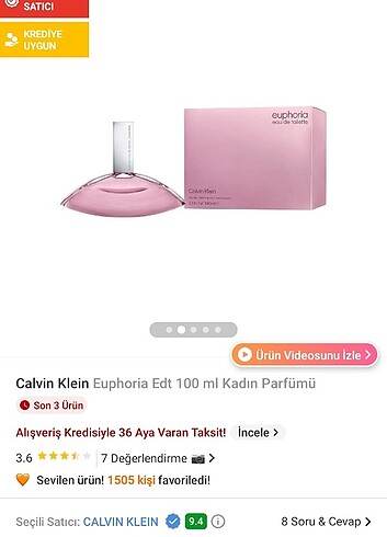 Beden Renk Parfüm