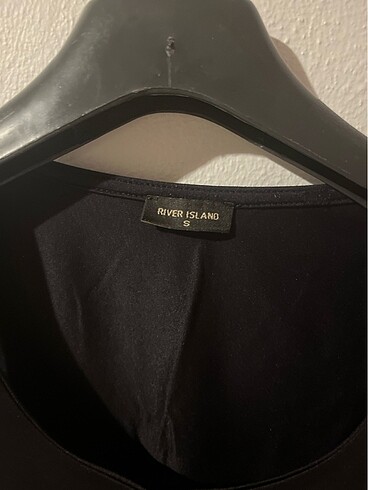 River Island siyah crop
