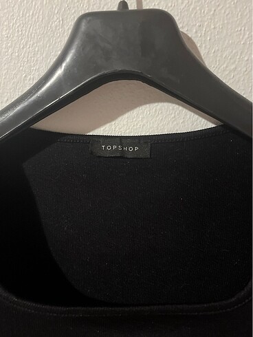 Topshop Siyah uzun kollu